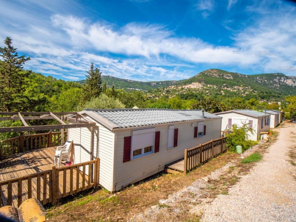 Camping Hotel Les Rives Du Loup Tourrettes-sur-Loup Bagian luar foto