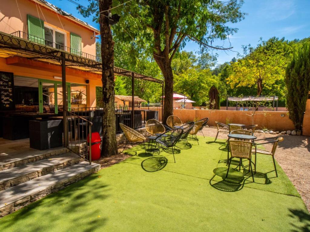 Camping Hotel Les Rives Du Loup Tourrettes-sur-Loup Bagian luar foto